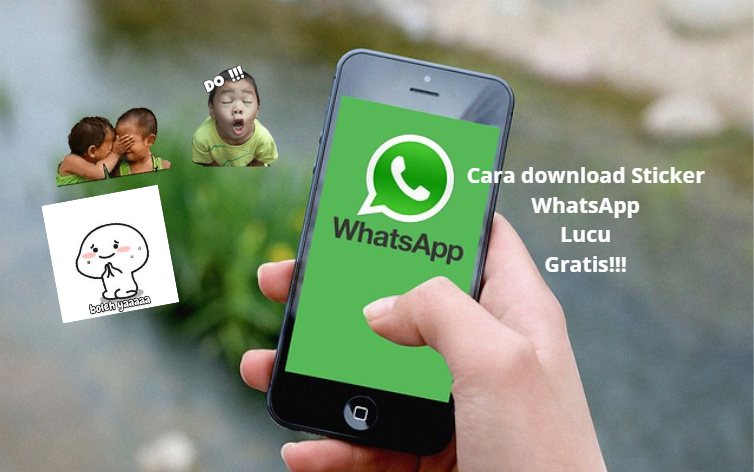 Cara Download Stiker WhatsApp Lucu Gratis Tanpa Aplikasi! dan Memakai Aplikasi