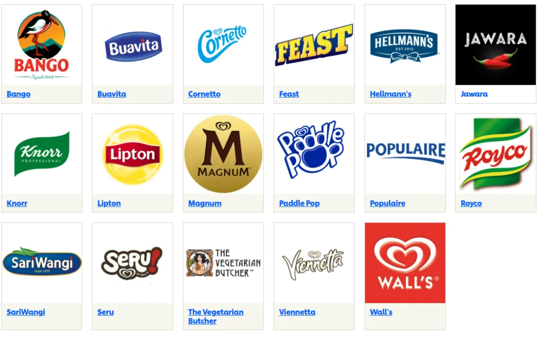 Daftar Produk Makanan Unilever