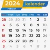 Kalender 2024 CDR, capture via PngTree