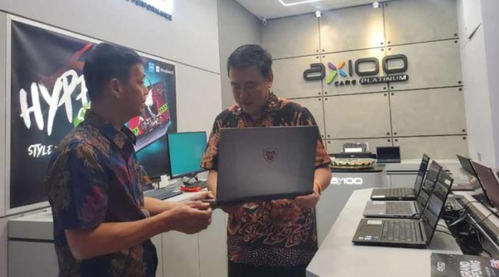 Axioo Kini Buka Pusat Layanan Baru di BEC Bandung / Sumber @Axioo