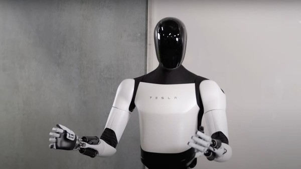 Elon Musk Perkenalkan Robot Optimus/foto via/Tesla